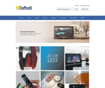 Idaffodil.co.uk(Daffodil UK) Screenshot