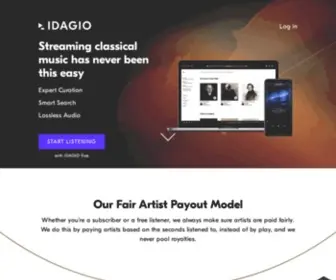 Idagio.com(The Ultimate Classical Music Streaming App) Screenshot