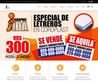 Idagraphic.com(Un equipo funcional y creativo) Screenshot