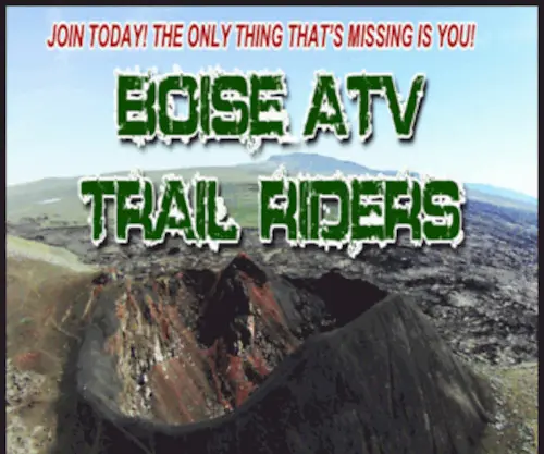 Idahoatv.org(Boise ATV Trail Riders) Screenshot