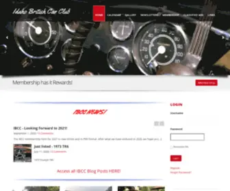 Idahobritishcars.org(Idaho British Car Club) Screenshot