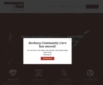 Idahocommunitycare.com(Idaho Community Care) Screenshot