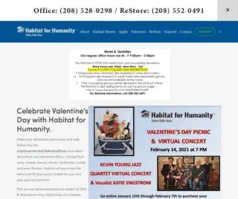 Idahofallshabitat.org(Habitat For Humanity Idaho Falls) Screenshot