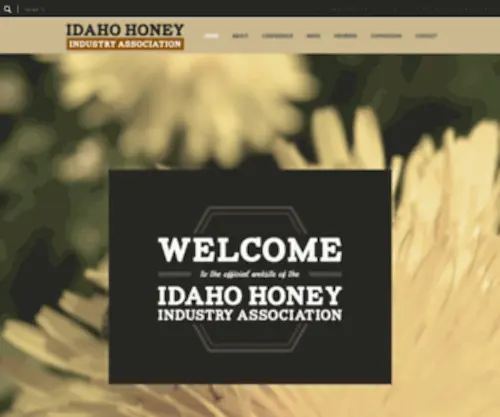 Idahohoney.org(Idaho Honey Industry Association) Screenshot