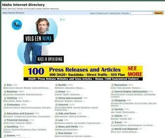Idahoindex.com(Idaho Web Directory) Screenshot