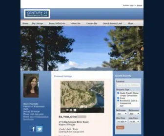 Idaholandontheweb.com(Mary Nuckols) Screenshot