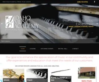 Idahomusicacademy.com(Idaho Music Academy) Screenshot