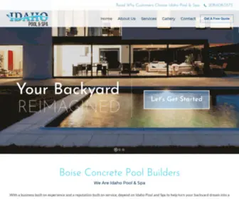 Idahopoolandspa.com(Boise Pool Builders) Screenshot