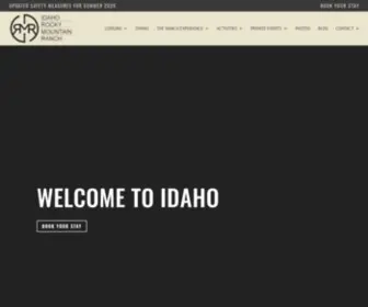 Idahorocky.com(Idaho Rocky Mountain Ranch) Screenshot