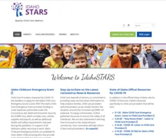 Idahostars.org(IdahoSTARS > Home) Screenshot
