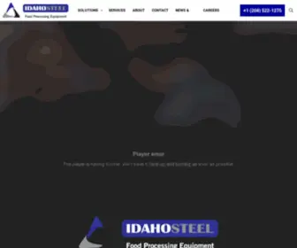 Idahosteel.com(Idaho Steel) Screenshot