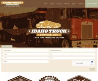 Idahotruckservice.com(Idaho Trucking Service) Screenshot