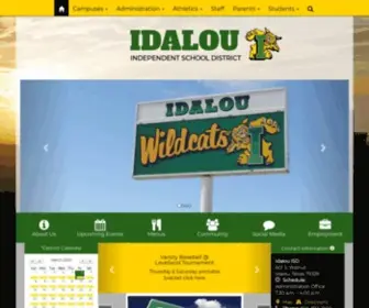 Idalouisd.net(Idalou isd) Screenshot