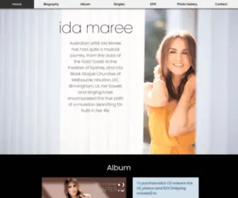 Idamareemusic.com(Ida Maree) Screenshot