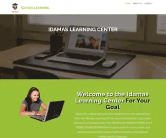 Idamaslearning.com(Built with SitePad) Screenshot