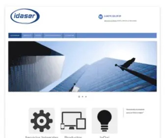 Idaser.com(IDASER SERVICIOS AVANZADOS SL) Screenshot