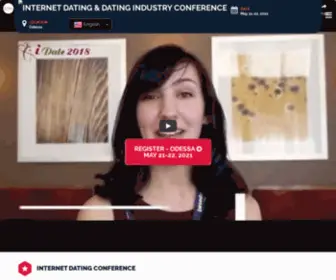 Idate2020.com(ONLINE DATING AND DATING INDUSTRY CONFERENCE) Screenshot