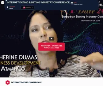 Idateconference.com(INTERNET DATING AND DATING INDUSTRY CONFERENCE) Screenshot