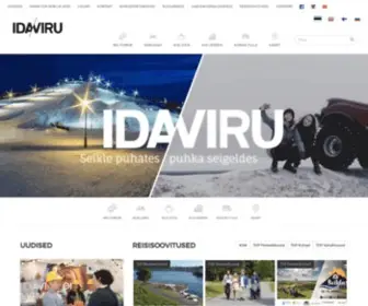 Idaviru.ee(Virumaa Turismiportaal) Screenshot