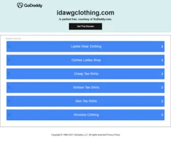 Idawgclothing.com(Idawg Clothing) Screenshot