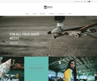 Idboardshop.com(Identity Boardshop) Screenshot