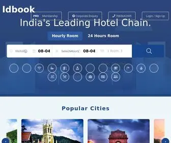 Idbookhotels.com(Idbook Hotels™) Screenshot