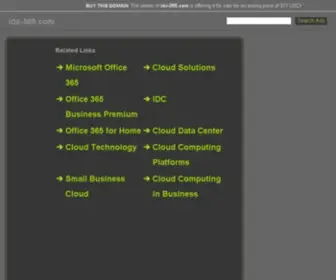 IDC-365.com(回程加速网络) Screenshot