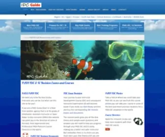 IDC-Guide.com(PADI) Screenshot