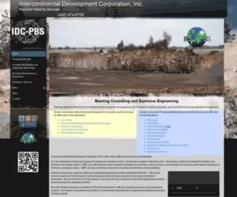 IDC-PBS.com(Intercontinental Development Corporation) Screenshot