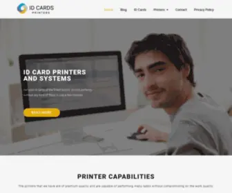 Idcards-Printers.com(ID Cards Printers) Screenshot