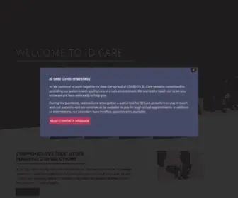 Idcare.com(Infectious Disease Treatment Specialists in New Jersey) Screenshot