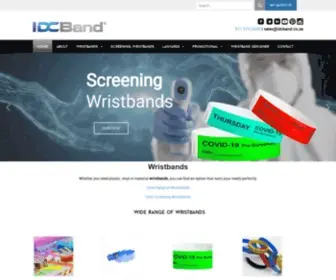Idcband.co.za(Wristbands) Screenshot