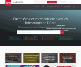 IDCC.fr(ISM Formation professionnelle et continue) Screenshot