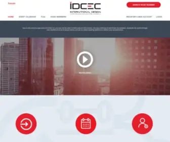 Idcec.org(Idcec) Screenshot