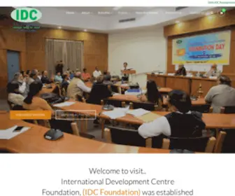 IdcFoundation.com(Idc foundation) Screenshot