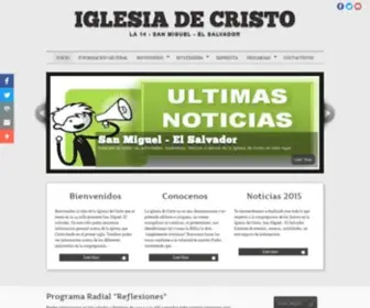 Idcla14.com(Iglesia de Cristo San Miguel El Salvador) Screenshot