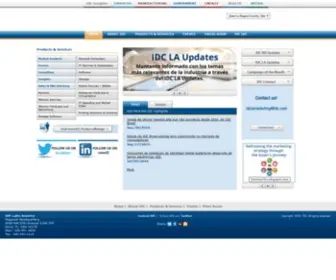 Idclatin.com(IDC) Screenshot