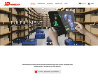 Idcommerce.id(Fulfillment pertama di asia tenggara) Screenshot