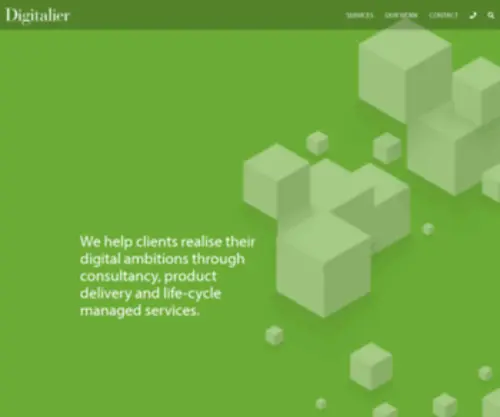 Idcommunications.co.uk(Digitalier) Screenshot