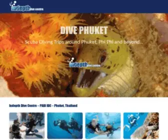 IdcPhuket.com(Diving Phuket) Screenshot