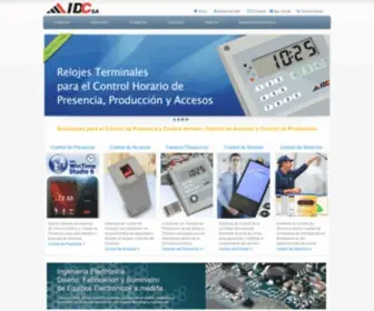 Idcsa.com(Control de Presencia y Horario) Screenshot