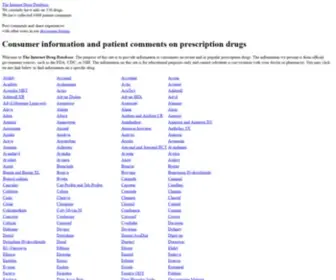 IDDB.org(The Internet Drug Database) Screenshot