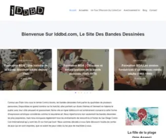 IDDBD.com(Bande dessinée) Screenshot