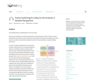 Iddblog.org(Instructional Design Tips) Screenshot