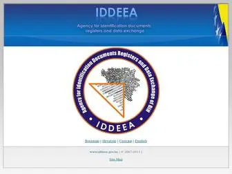 Iddeea.gov.ba(Homepage – IDDEEA) Screenshot