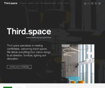 Iddesignproject.dk(Third.space Interior Solutions by Lars Larsen Group) Screenshot