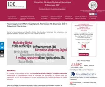 Ide-Conseil-Webmarketing.fr(Stratégie Digitale et Numérique des entreprises) Screenshot