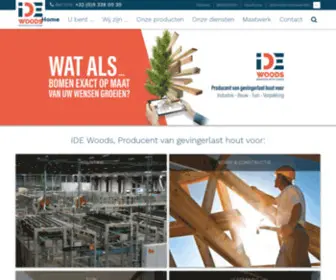 Ide-Woods.com(IDE Woods) Screenshot
