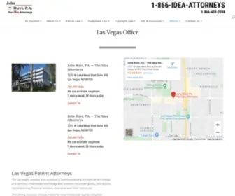 Idea-Attorneys.com(Patent Attorney) Screenshot