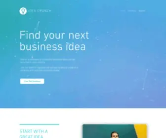 Idea-Crunch.com(New Business Ideas) Screenshot
